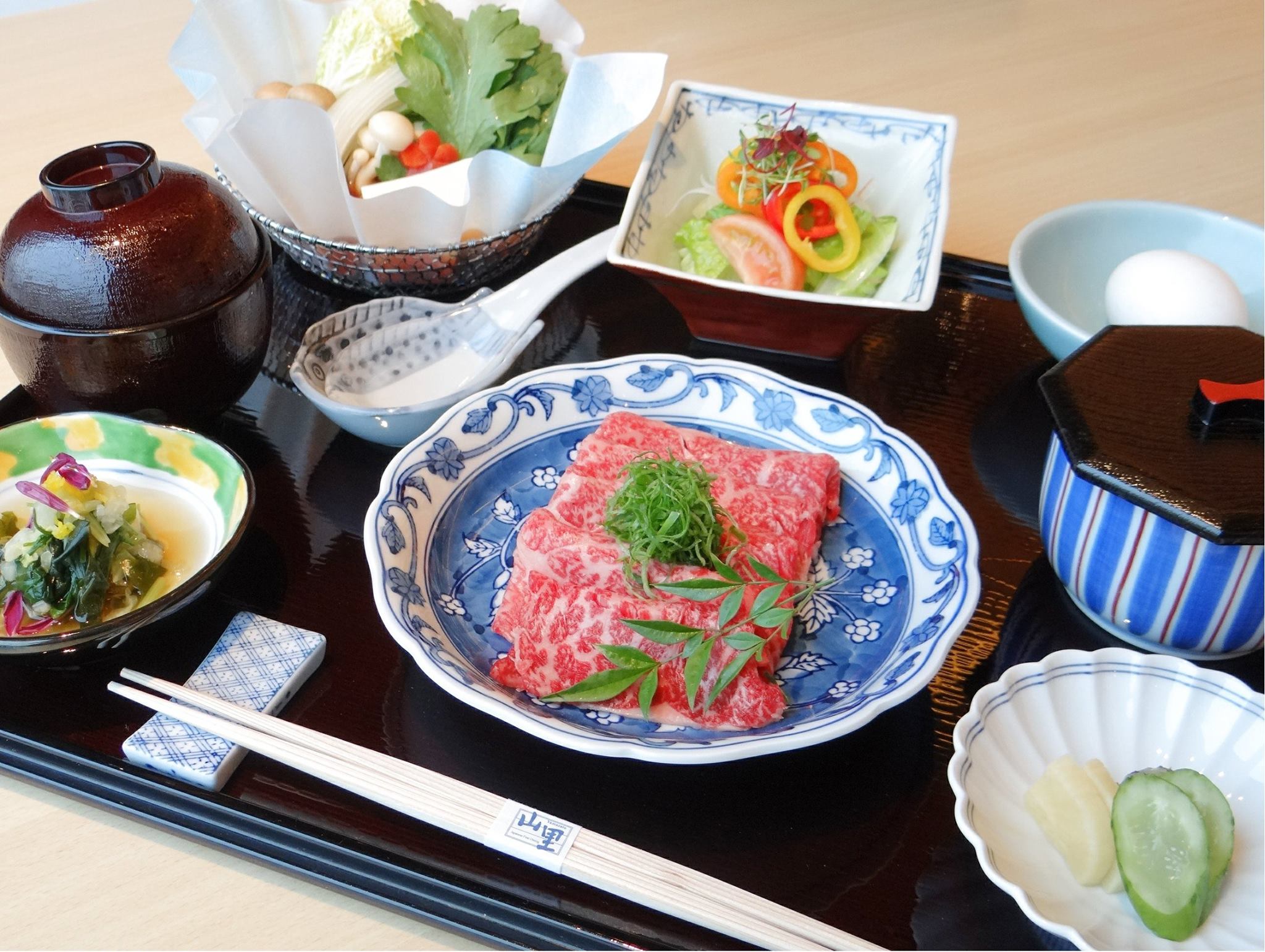 Yamazato: Beef in Sukiyaki Style
