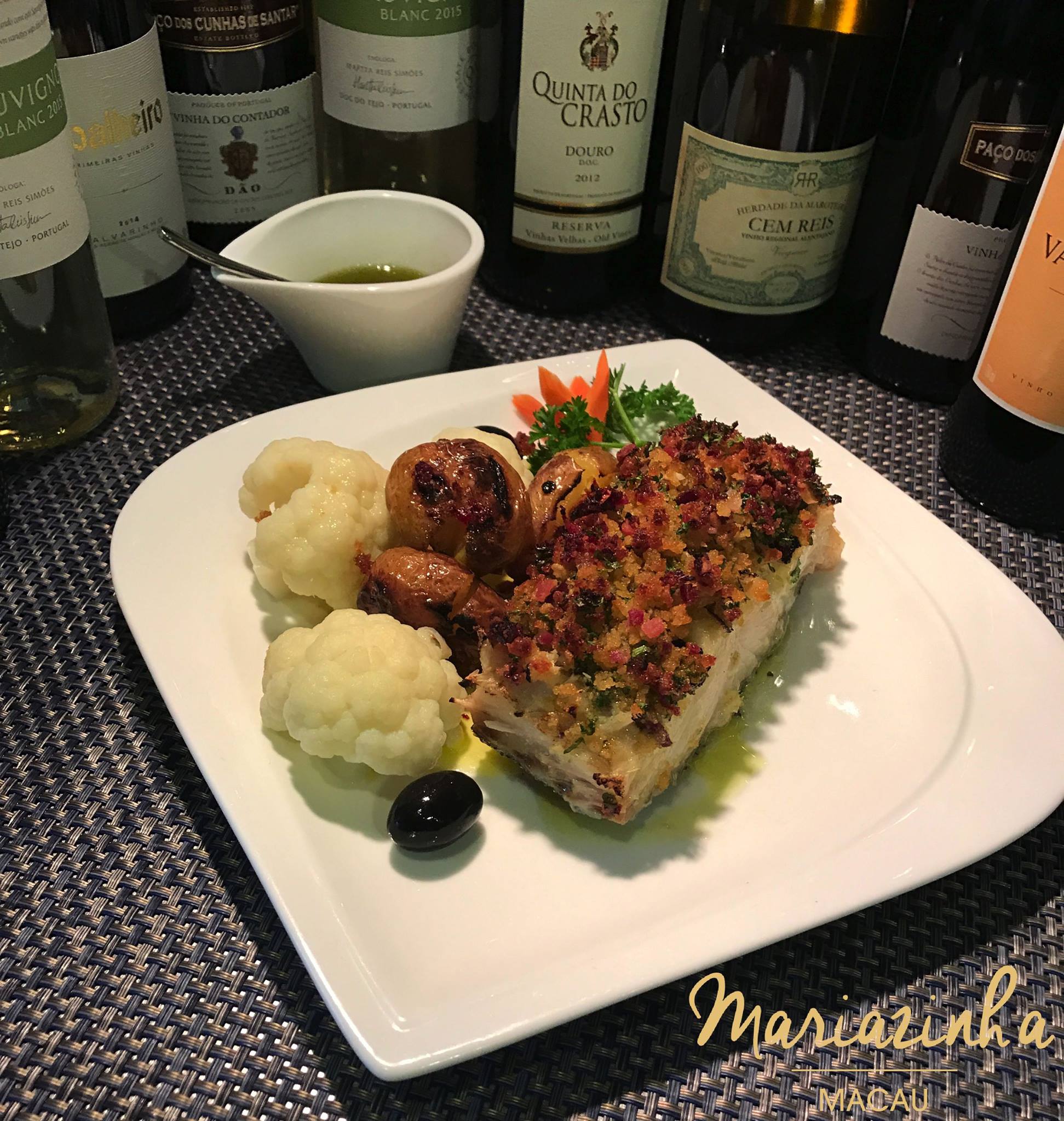 Mariazinha: Fish with assorted vegetables