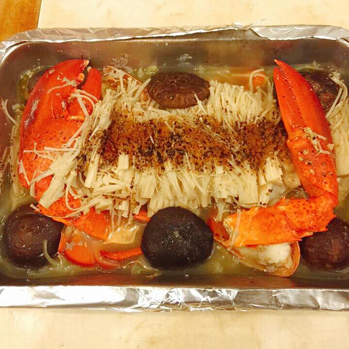 Hou Kong Chi Kei: Mushroom Crab Dish