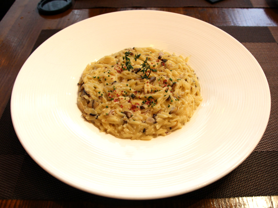 Seek Your Choice Bistro Macau: Mushroom Orzo