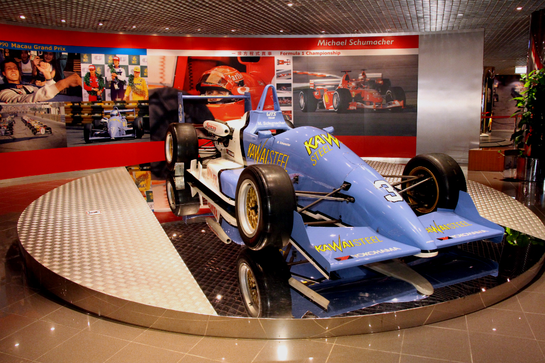 Grand Prix Museum in Macau: Schumacher's Car