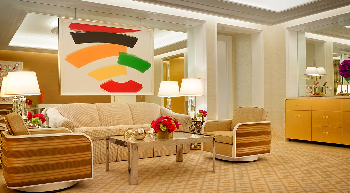 Wynn Palace Macau: Sitting Area at Palor Suite