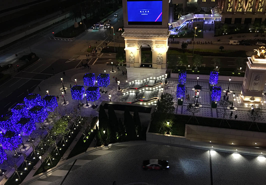 Eiffel Tower in Parisian Macao: View